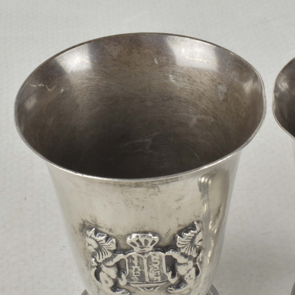 Judaica Sterling Silver Kurdish Cups