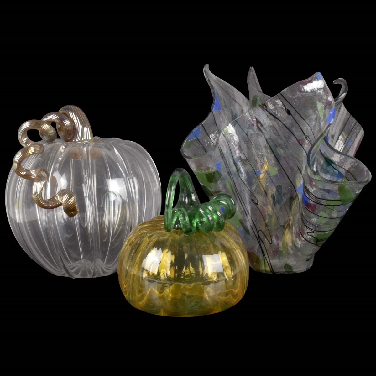 Modern Art Glass Pieces