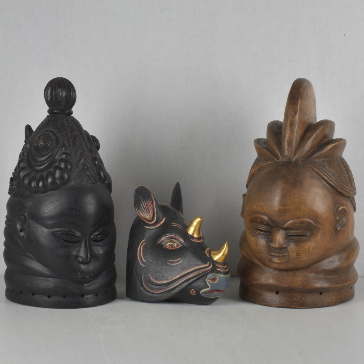 Carved Tribal Sculptures