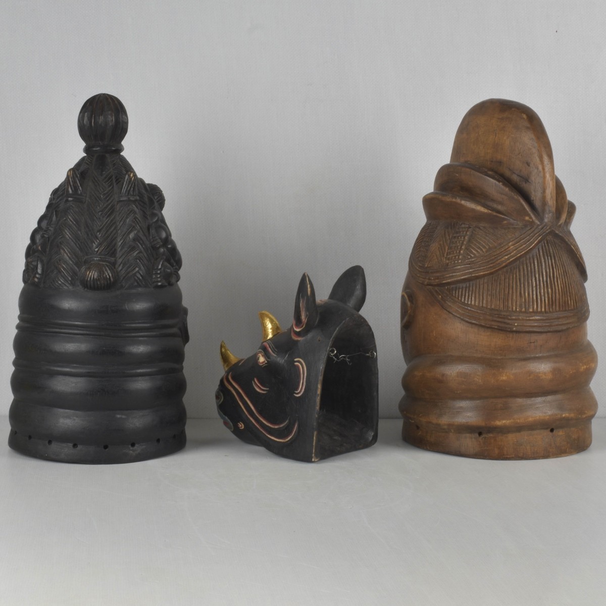 Carved Tribal Sculptures