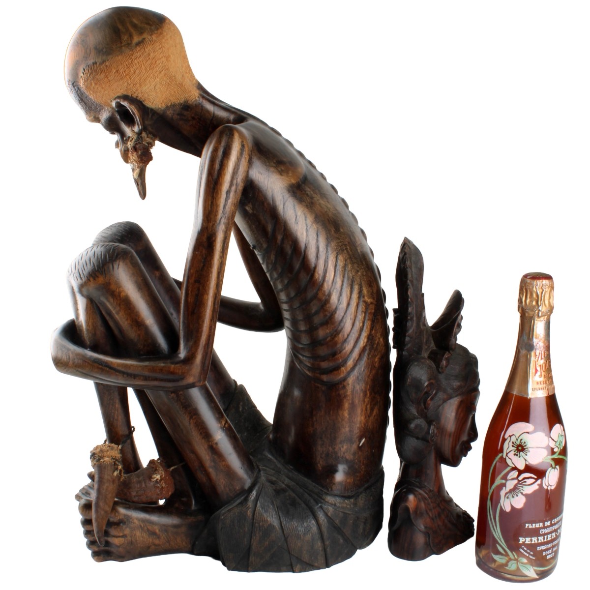 Vintage Carved Wood Figures