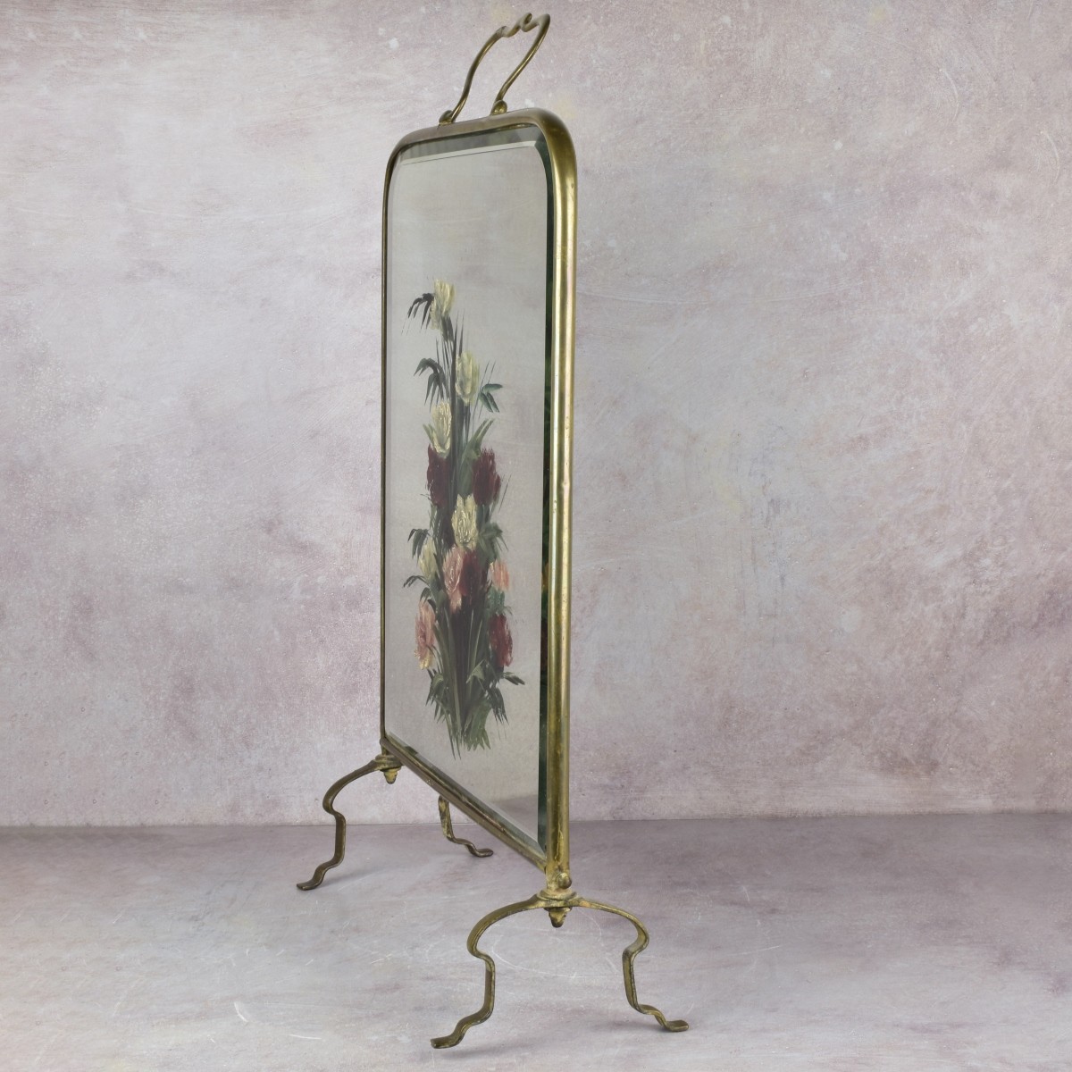 Antique Fire Screen