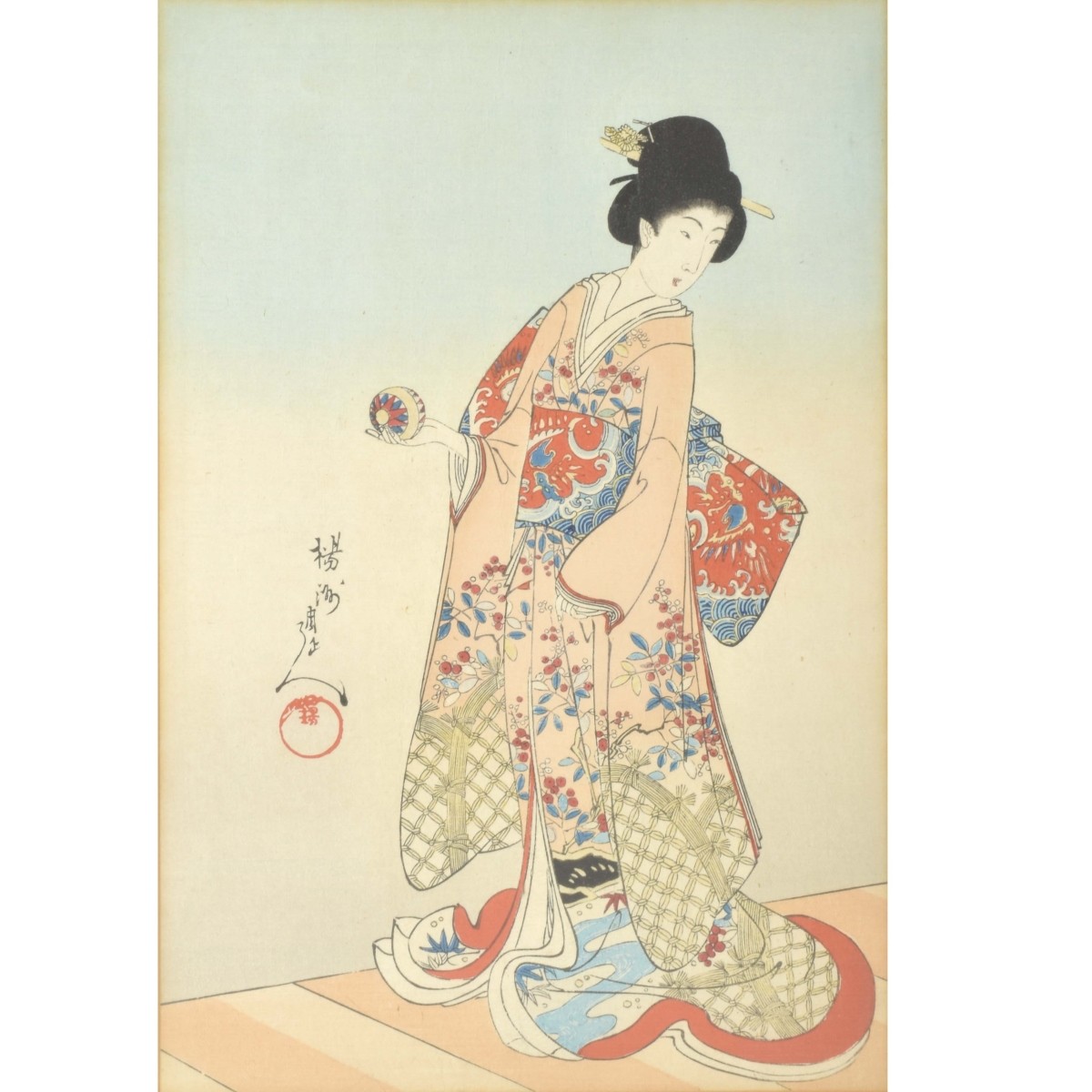 Antique Japanese Wood Block Prints
