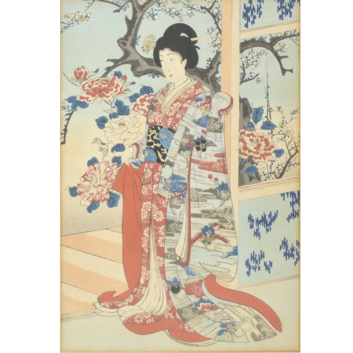 Antique Japanese Wood Block Prints
