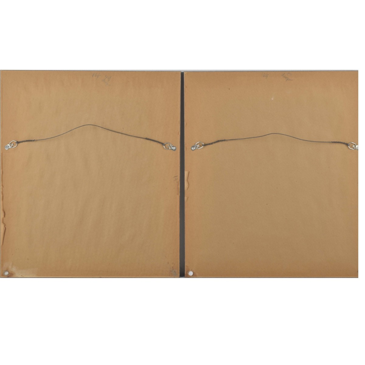 Pair of Chinese Pith Paper Paintings