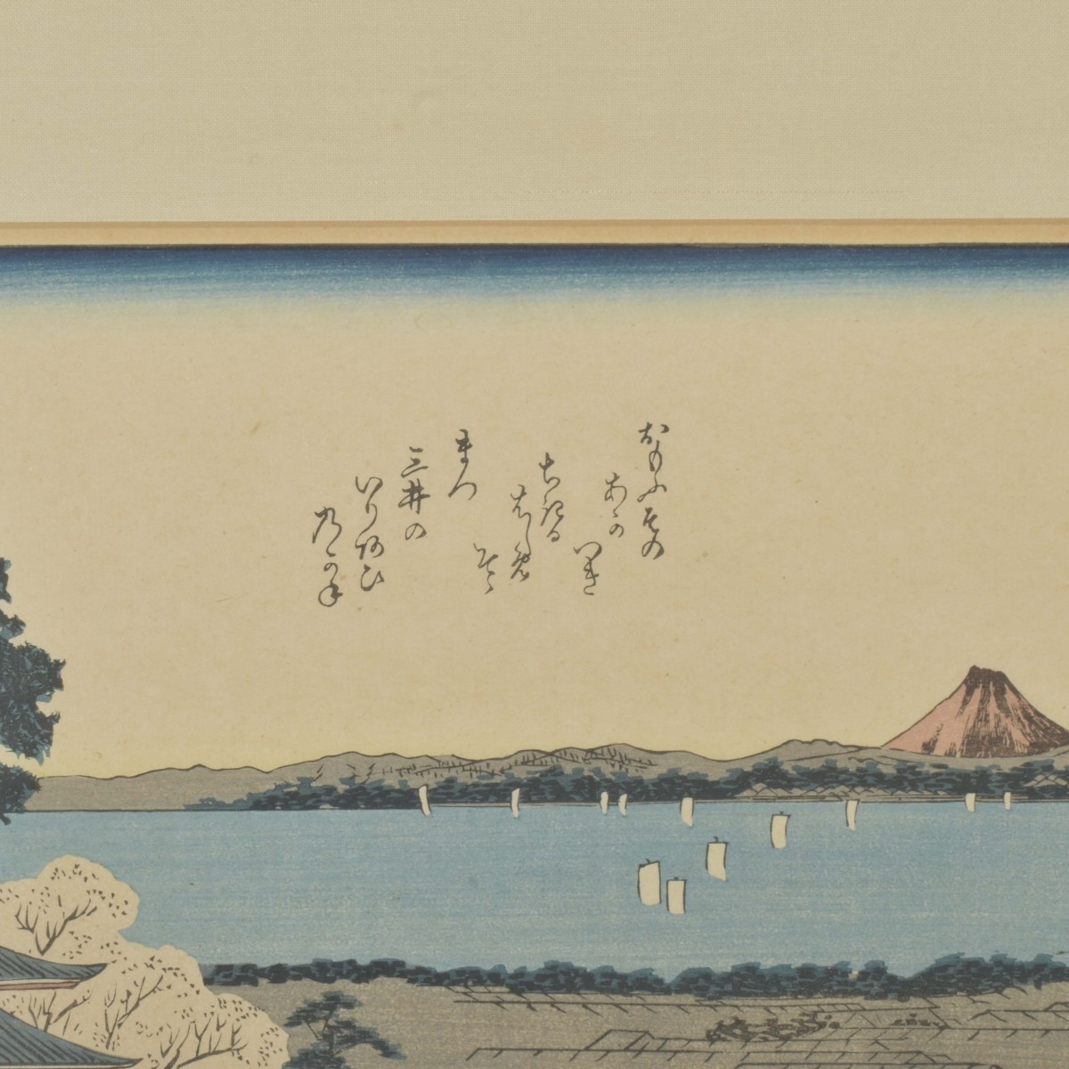 Antique Japanese Wood Block Print