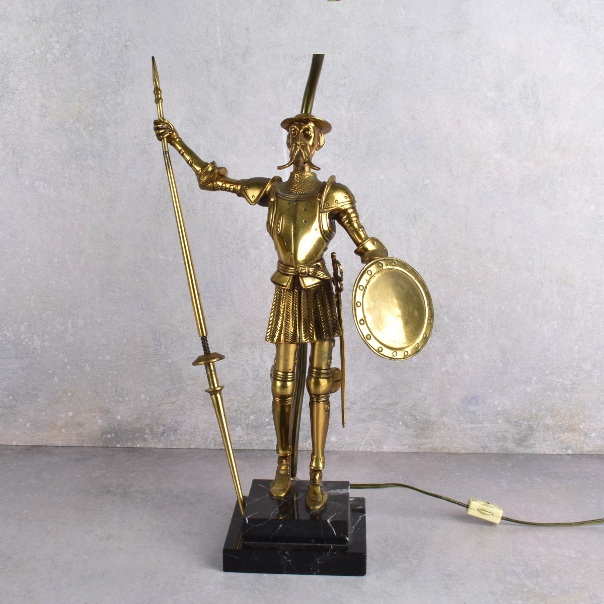 Vintage Bronze Don Quixote Sculpture