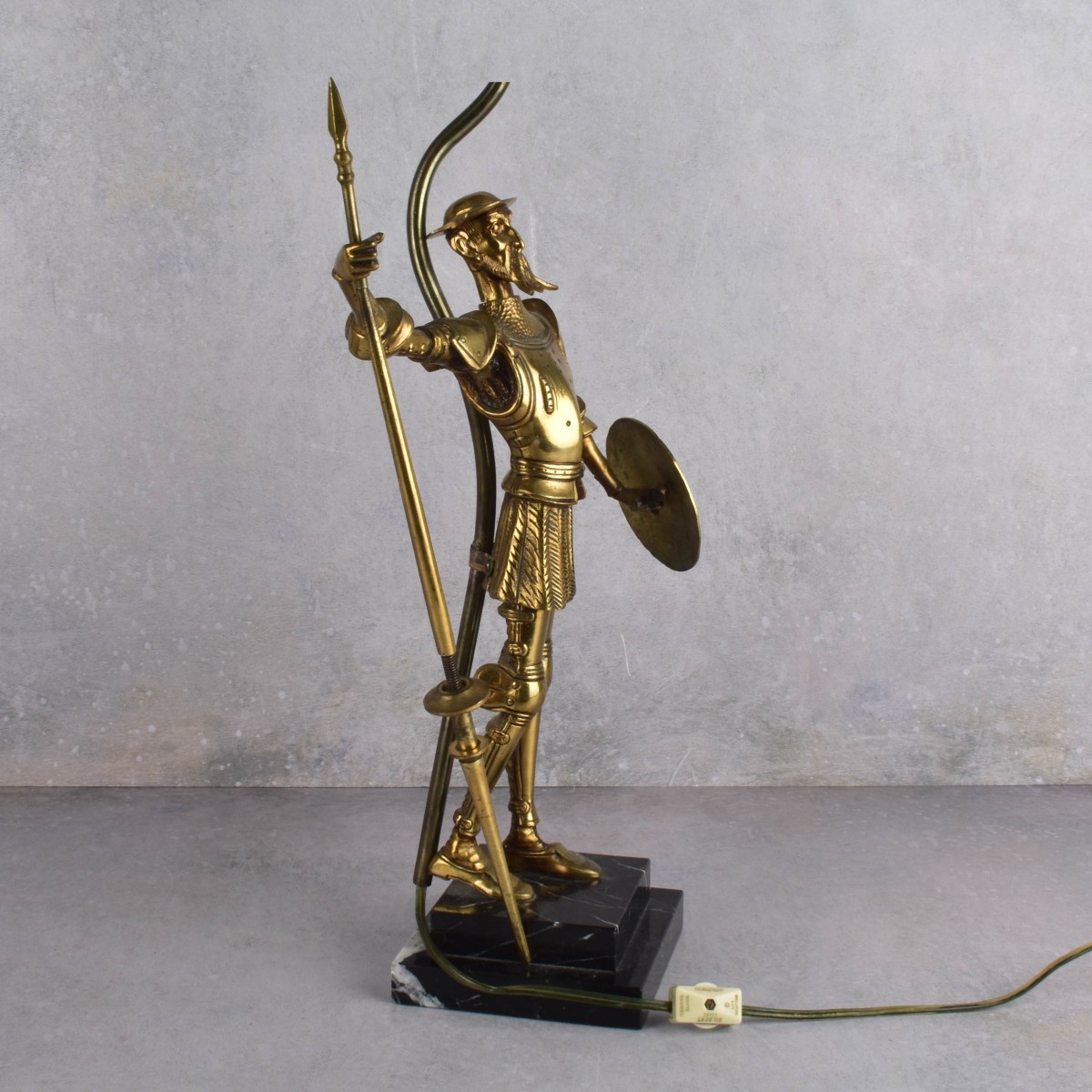 Vintage Bronze Don Quixote Sculpture