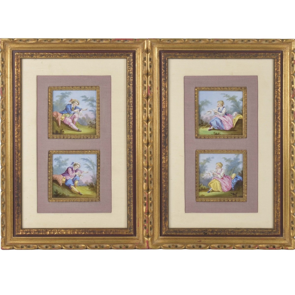 Framed Miniature Paintings