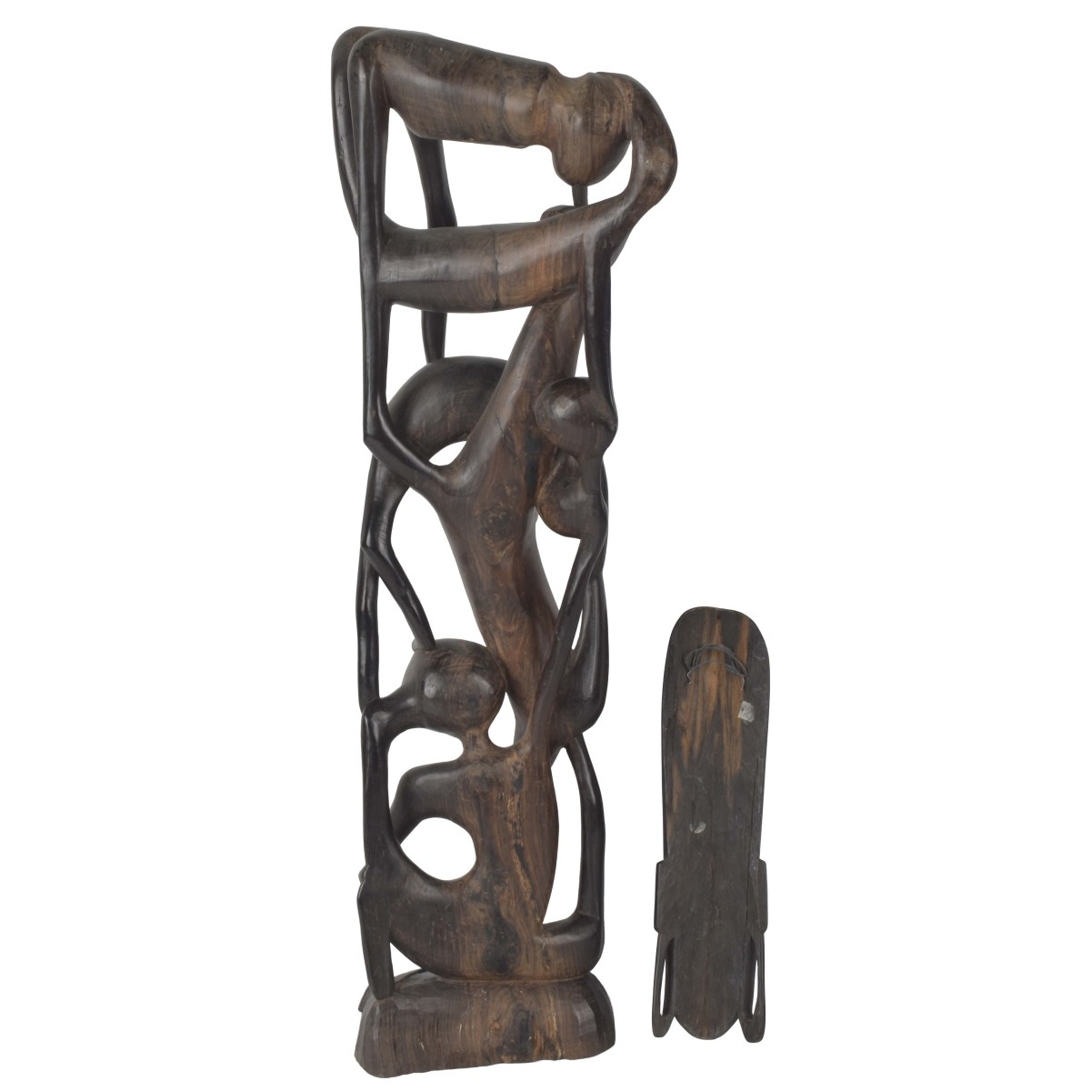 Vintage African Tribal Art Wood Sculptures