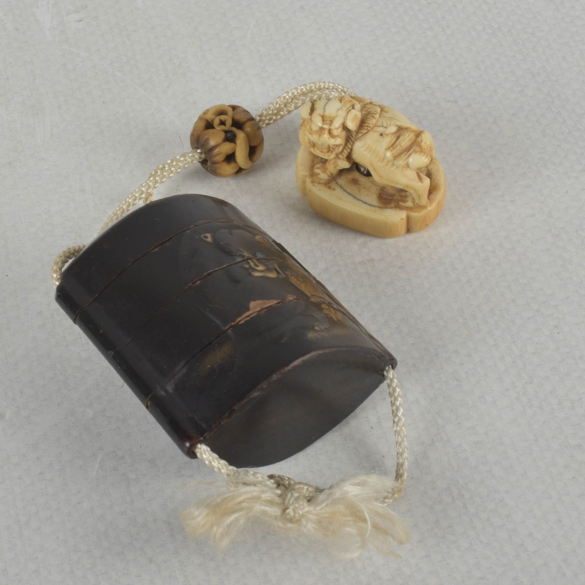 Japanese Edo Inro and Netsuke
