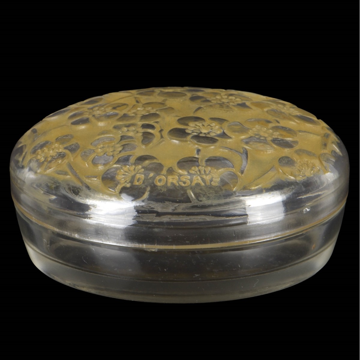 Rene Lalique "Le Lys" Powder Box