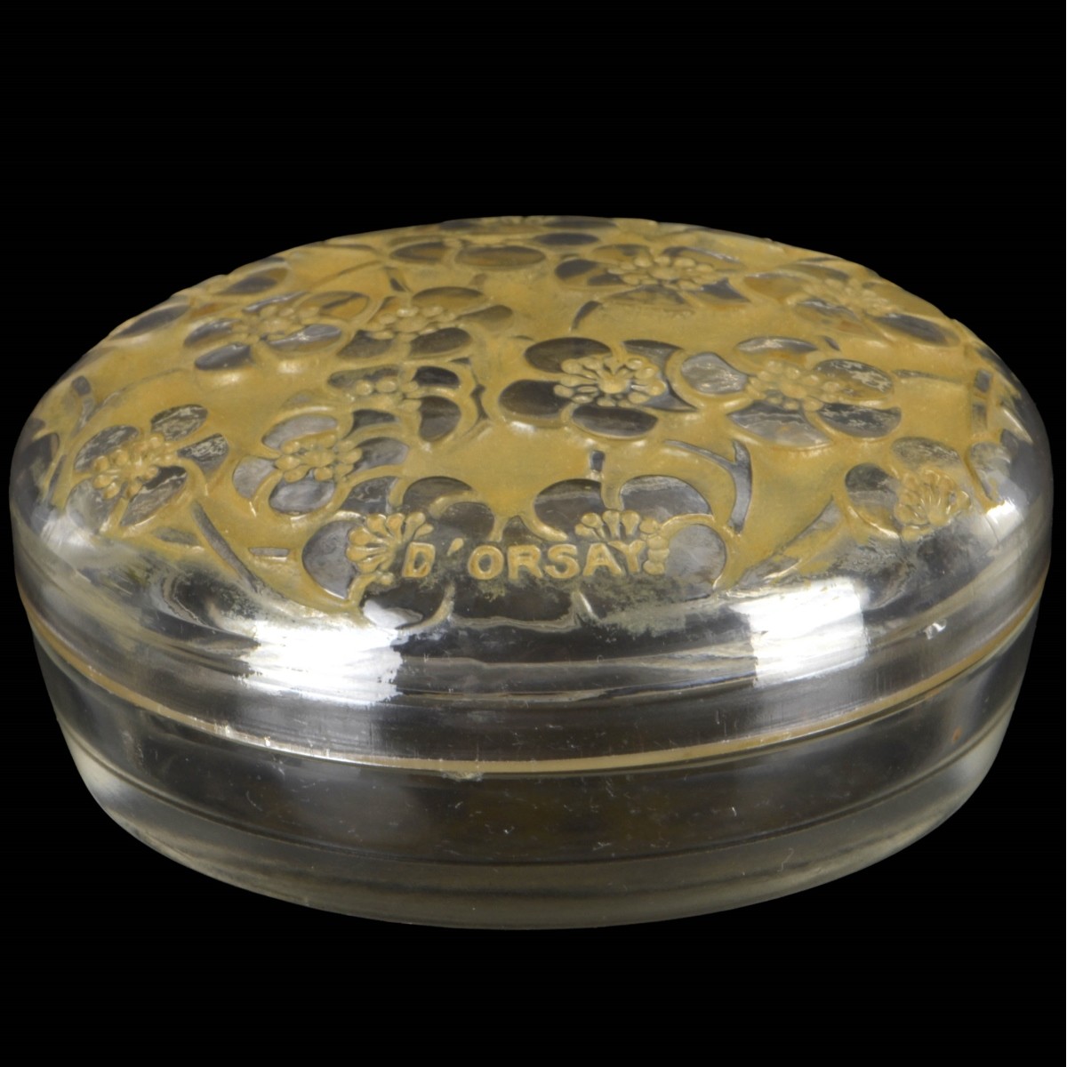 Rene Lalique "Le Lys" Powder Box