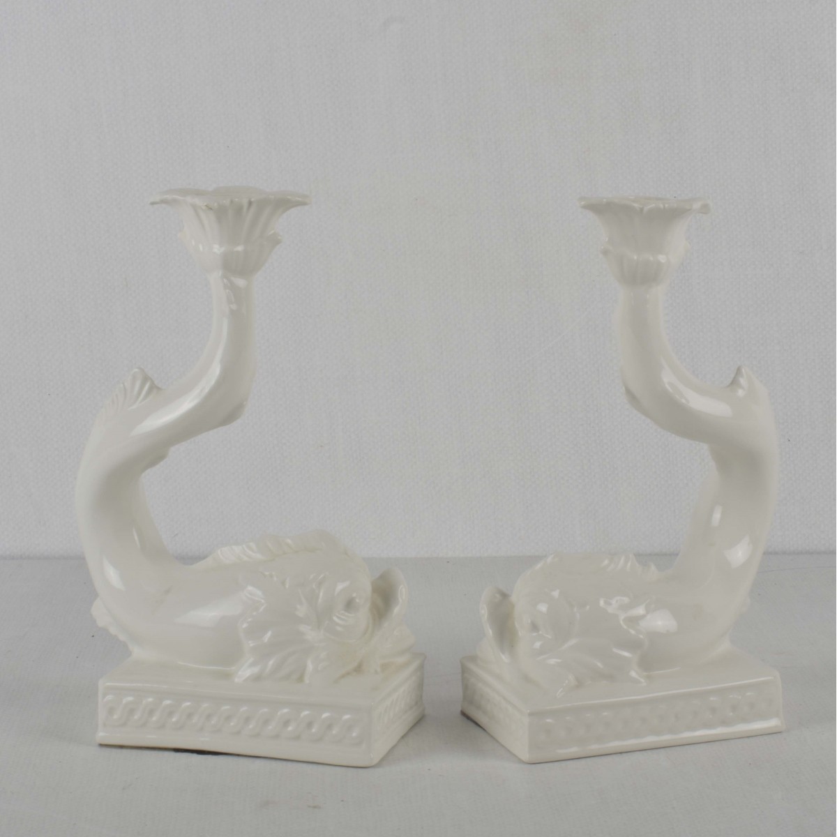 Tiffany & Co. Porcelain Candlesticks