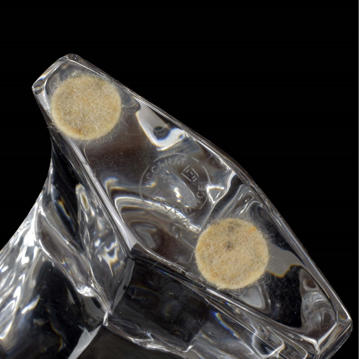 Baccarat Crystal Bull Figurine