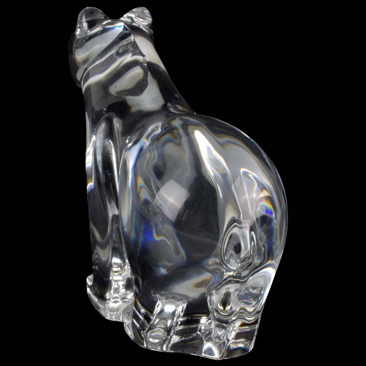Baccarat Crystal Polar Bear Figurine