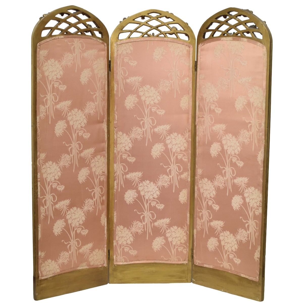 Art Nouveau French Giltwood Screen