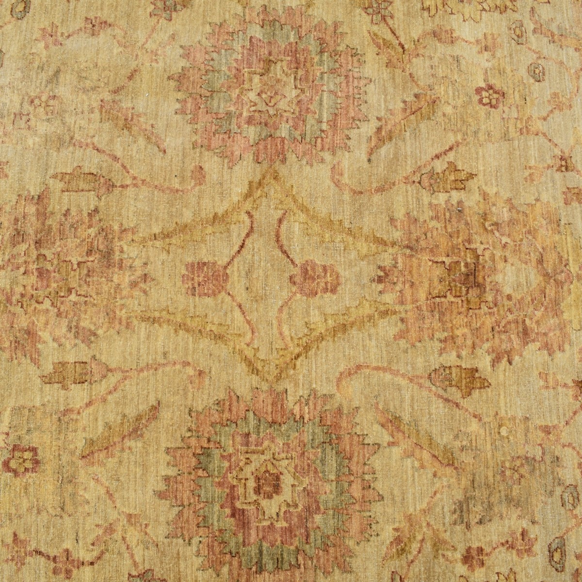 Modern Oushak Wool Carpet