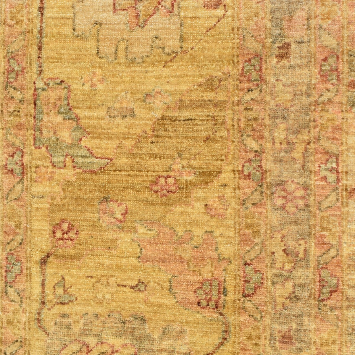Modern Oushak Wool Carpet