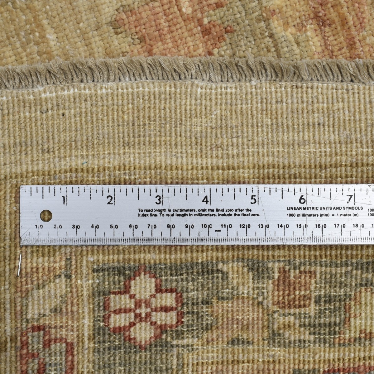 Modern Oushak Wool Carpet