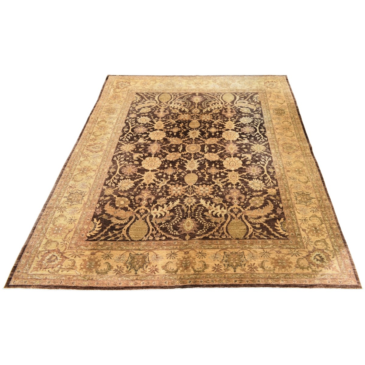 Modern Oushak Wool Carpet