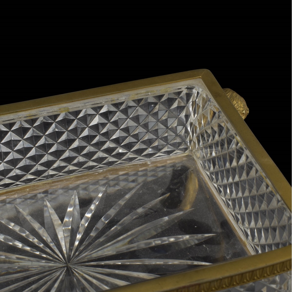 Antique French Baccarat Style Box