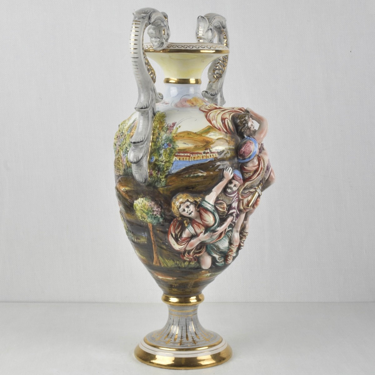 Vintage Italian Capodimonte Vase