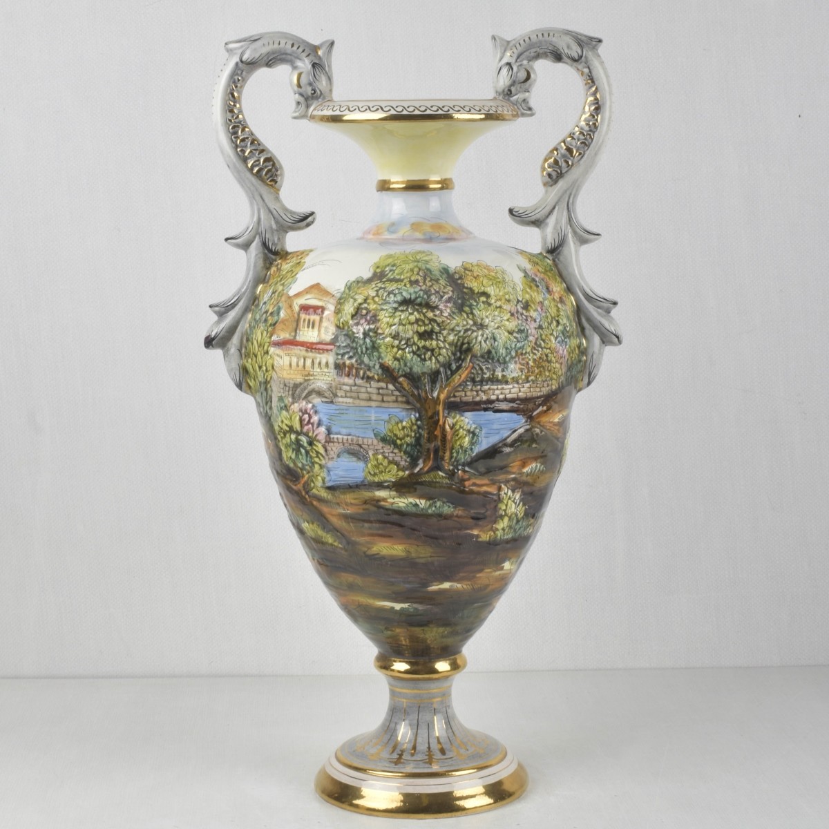 Vintage Italian Capodimonte Vase