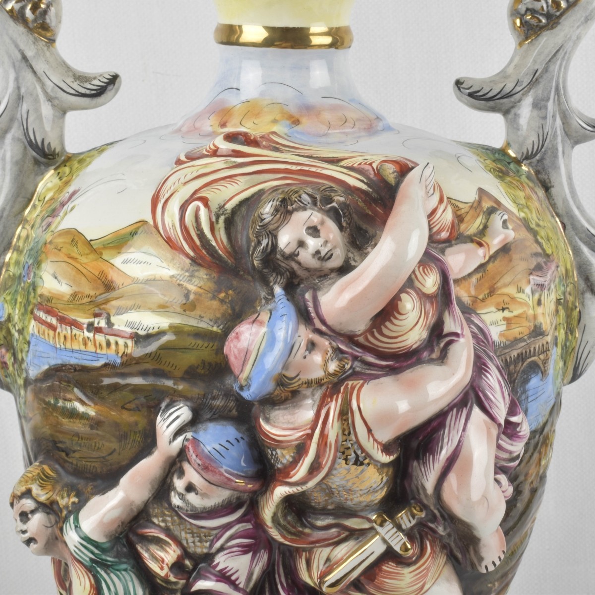 Vintage Italian Capodimonte Vase