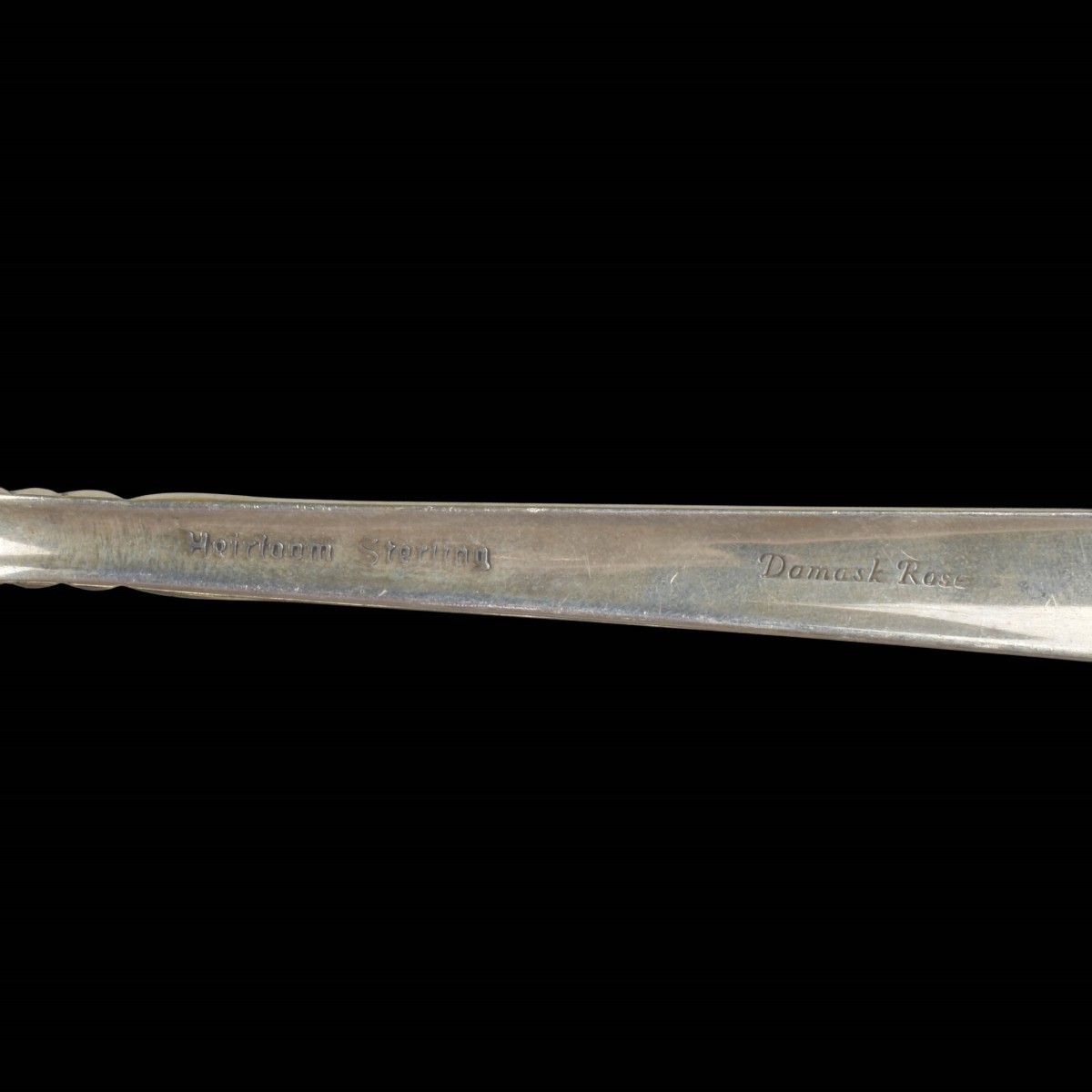 Heirloom Damask Rose Sterling Flatware