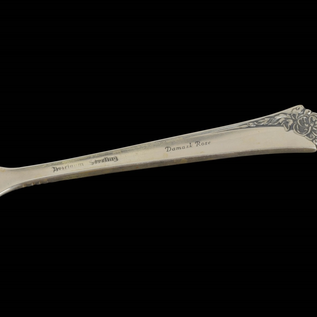 Heirloom Damask Rose Sterling Flatware