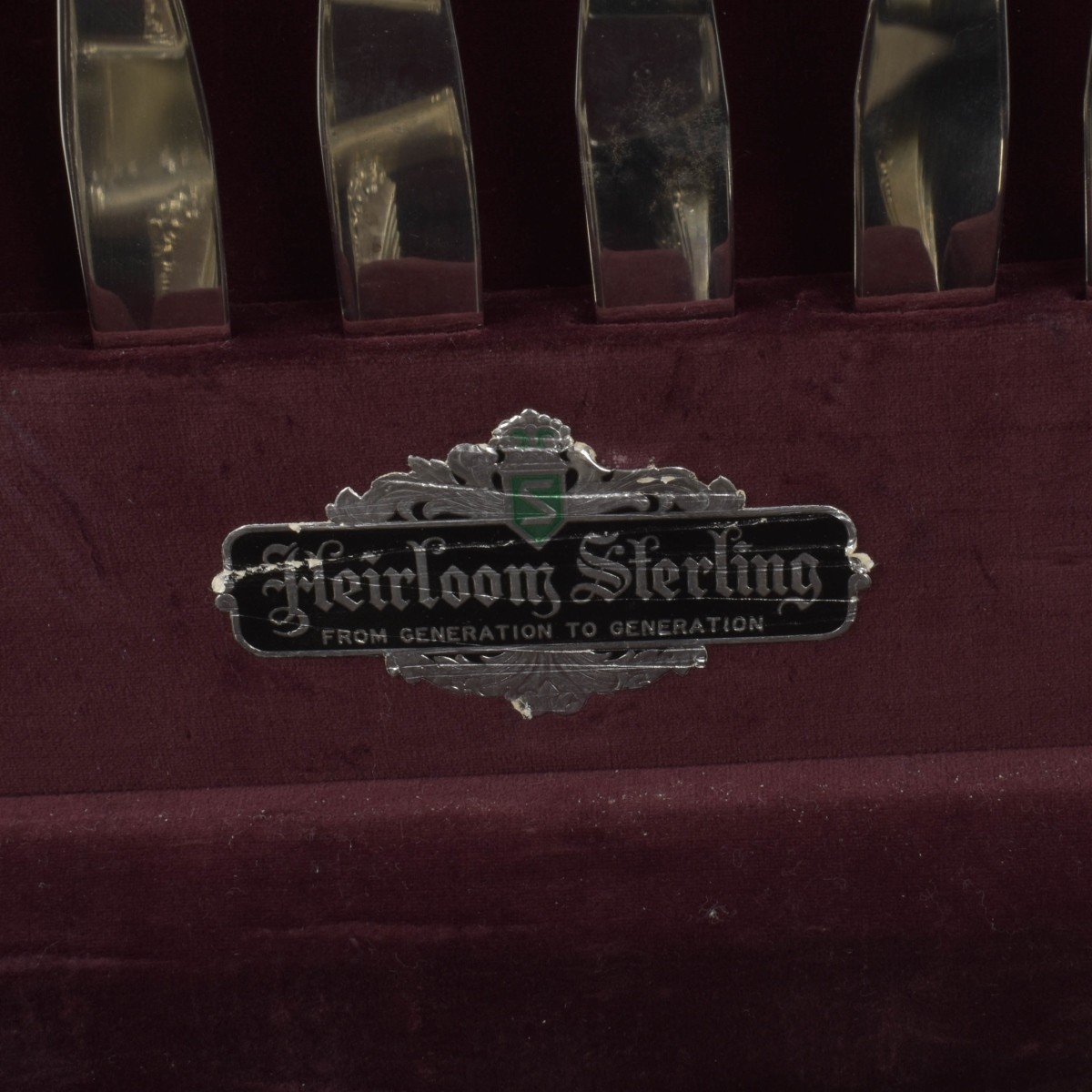 Heirloom Damask Rose Sterling Flatware