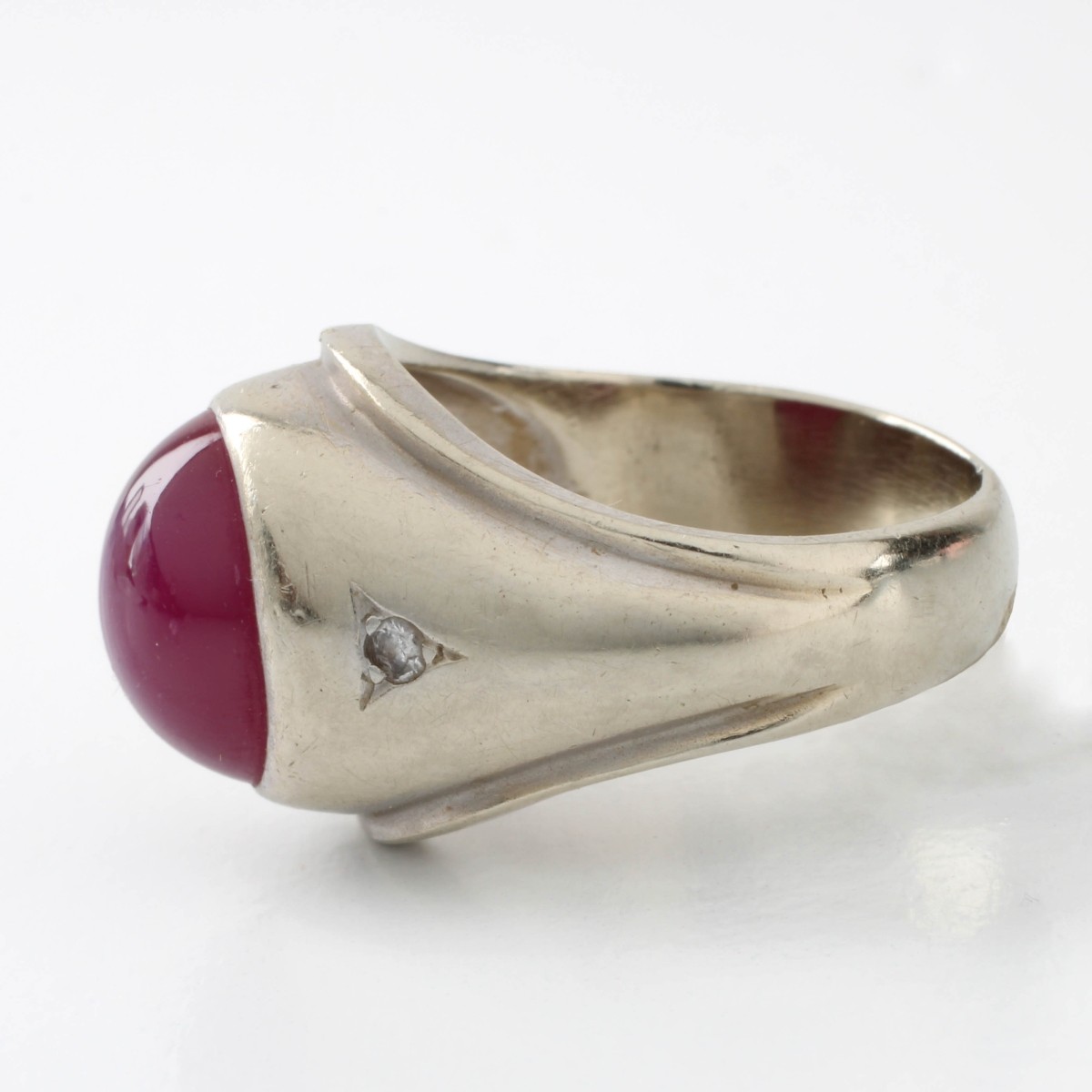 Star Ruby and 14K Ring