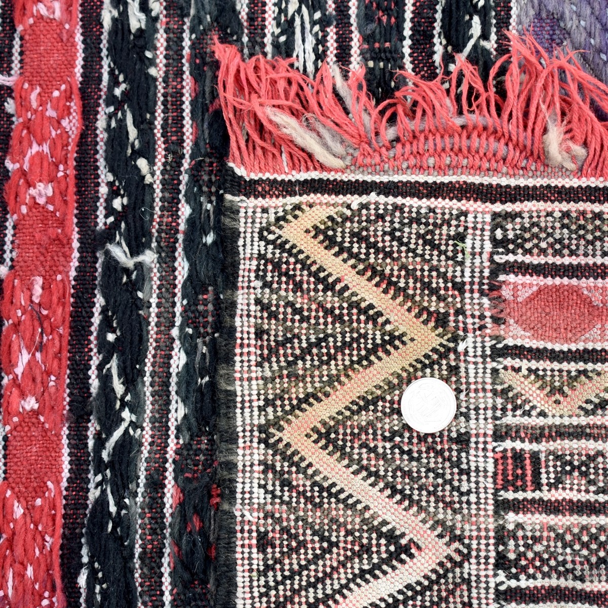 Antique Berber Kilim Rug