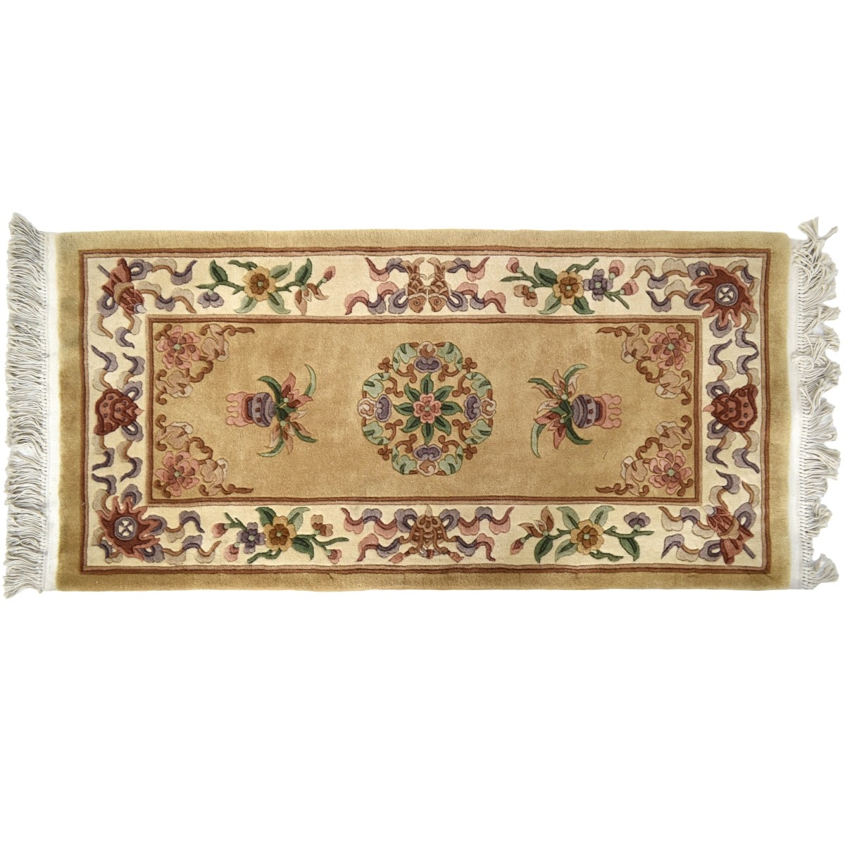 Vintage Chinese Wool Rug