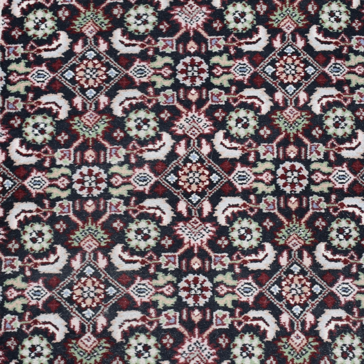 Vintage Oriental Wool Runner Rug