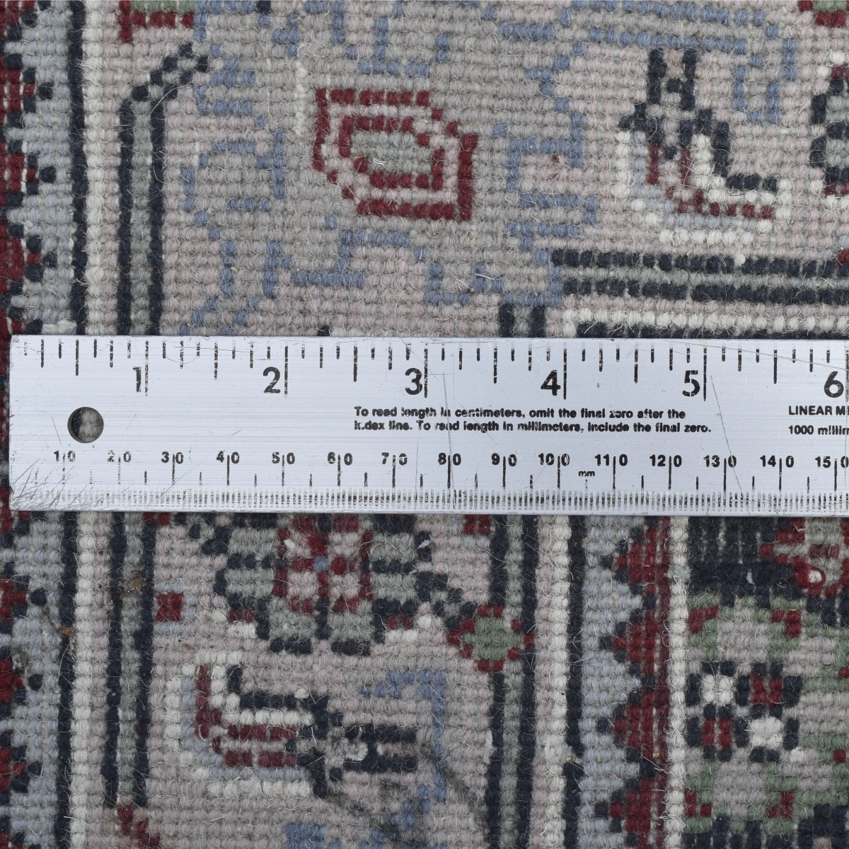 Vintage Oriental Wool Runner Rug