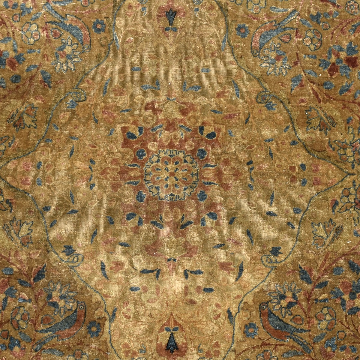 Antique Persian Saroukk Rug