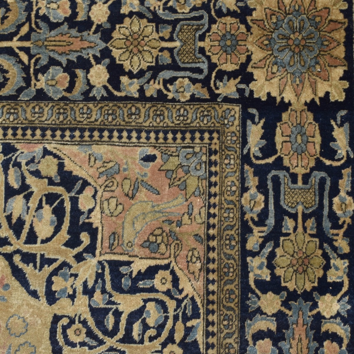 Antique Persian Saroukk Rug