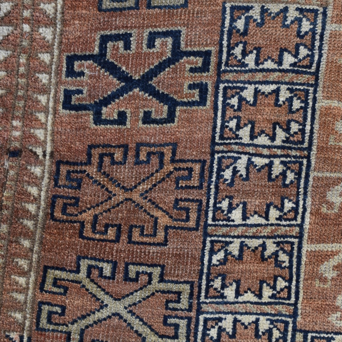 Antique Turkish Bokara Rug