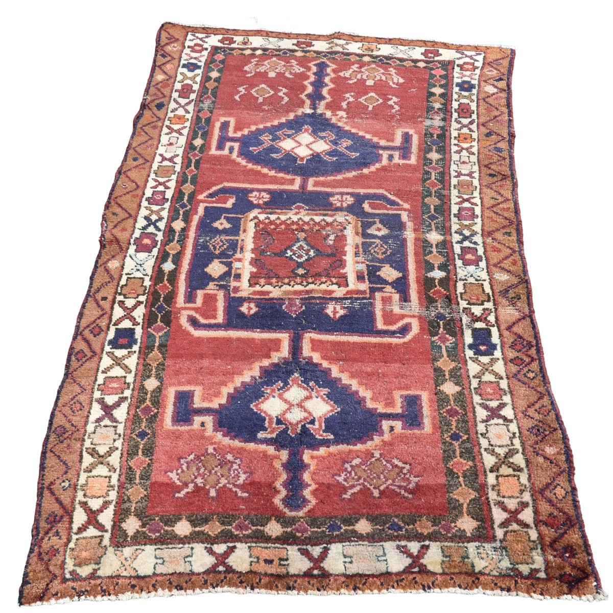 Vintage Iran Hamaden Rug