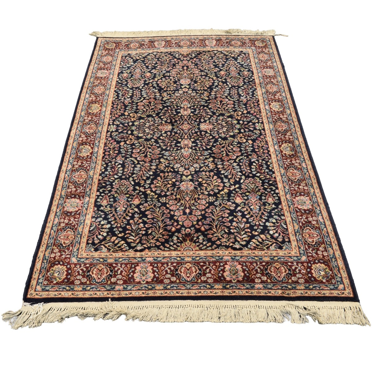 Vintage Karastan Serapi Wool Rug