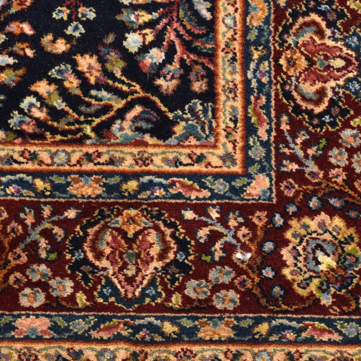Vintage Karastan Serapi Wool Rug