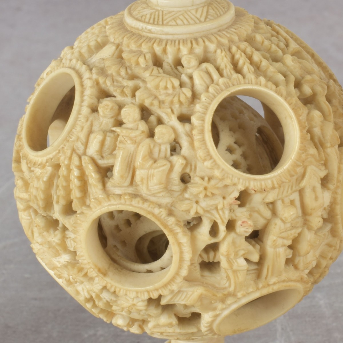 Box Lot of Carved Pieces