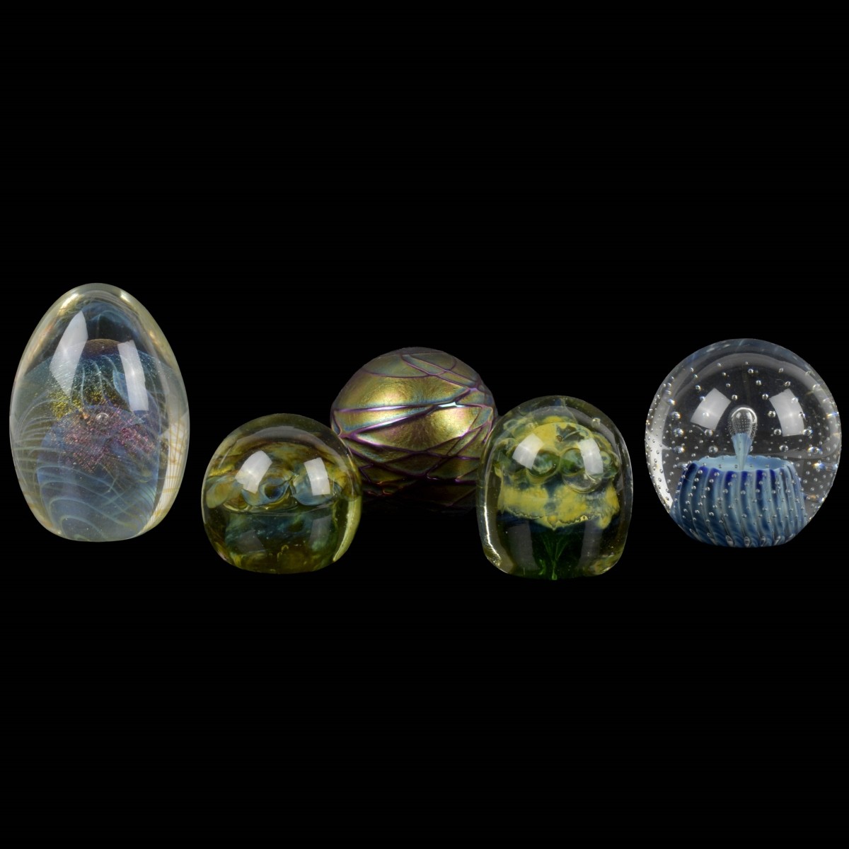 Vintage Glass Paperweights