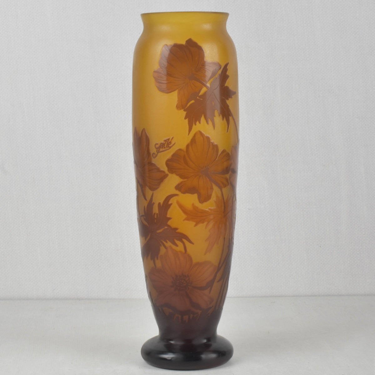 Galle Style Cameo Vase