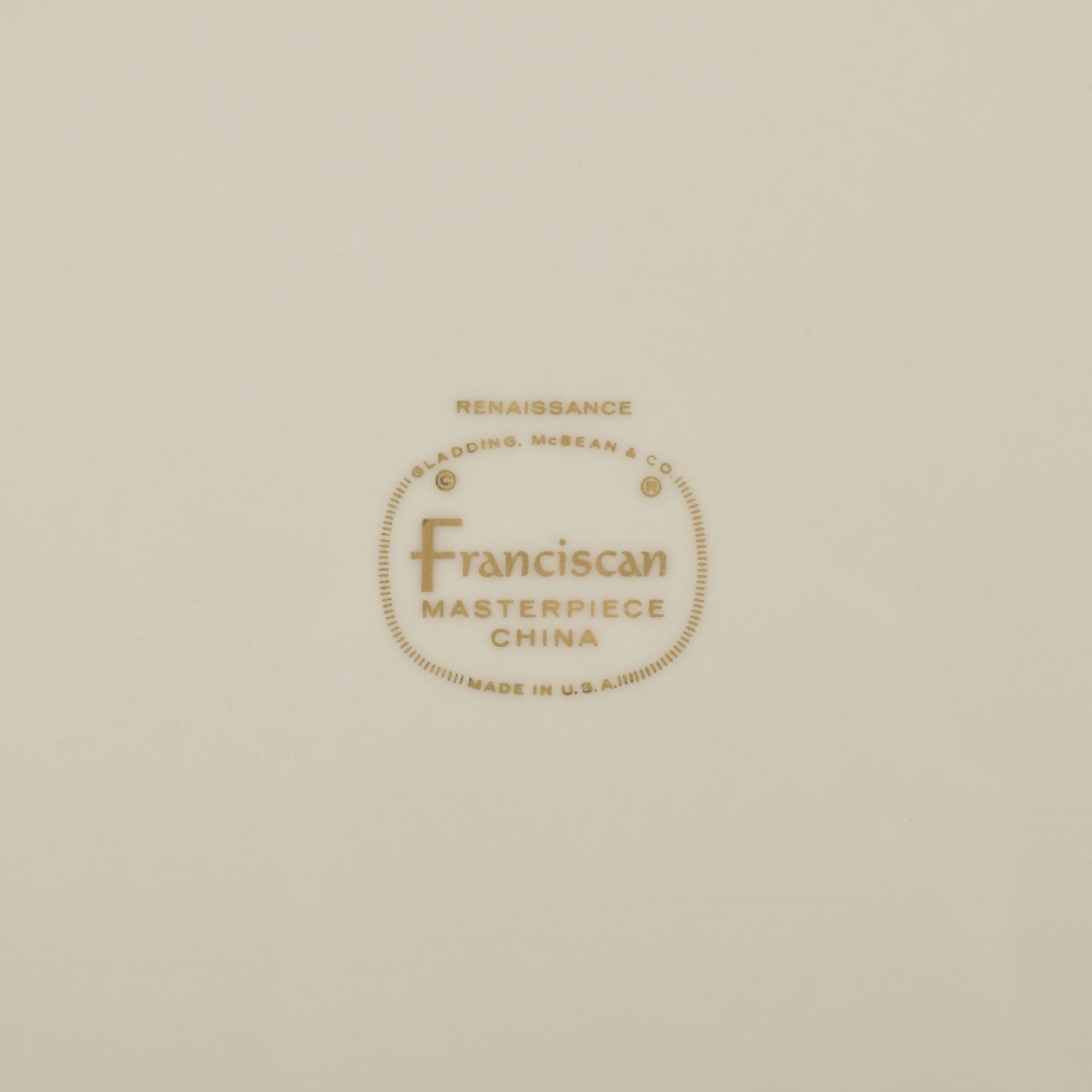 Franciscan China Porcelain Dinnerware
