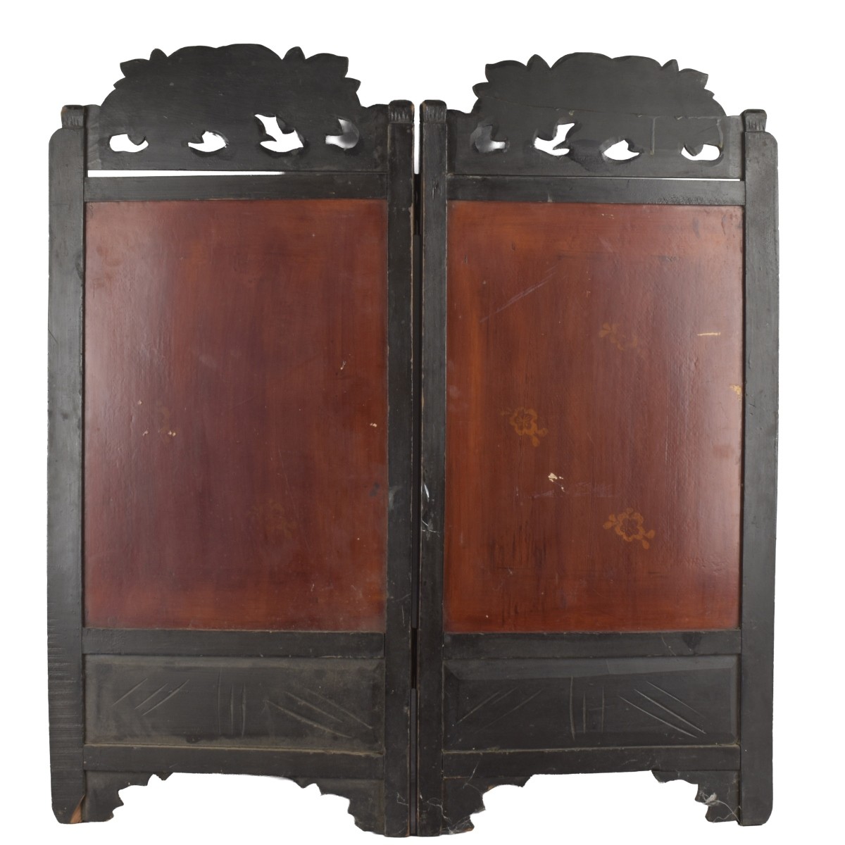Chinese Carved Folding Screen