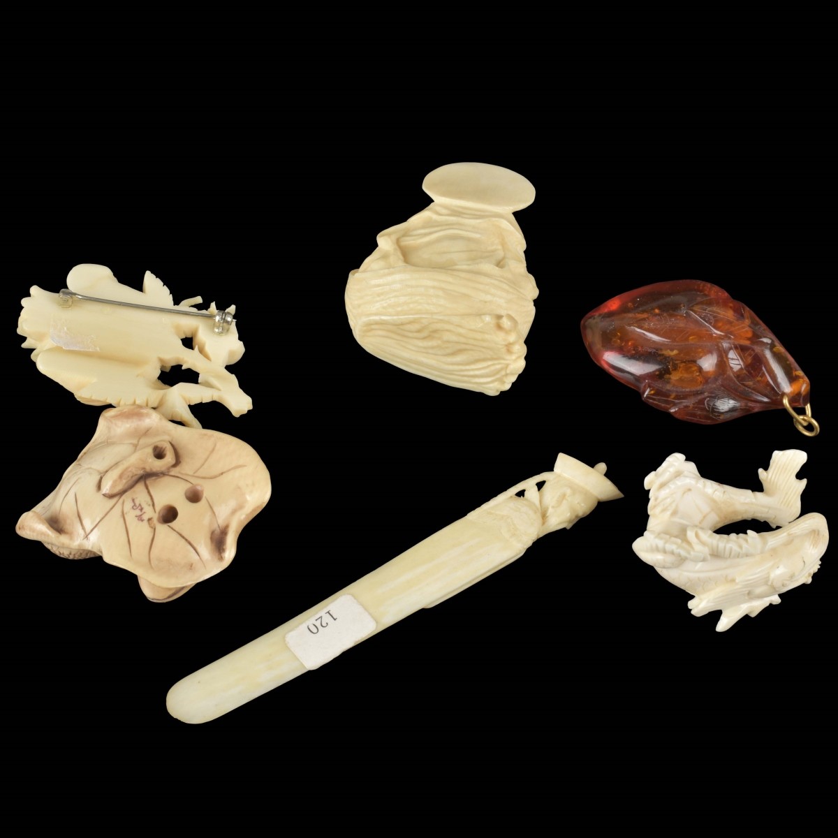 Collection of Japanese Carved Items