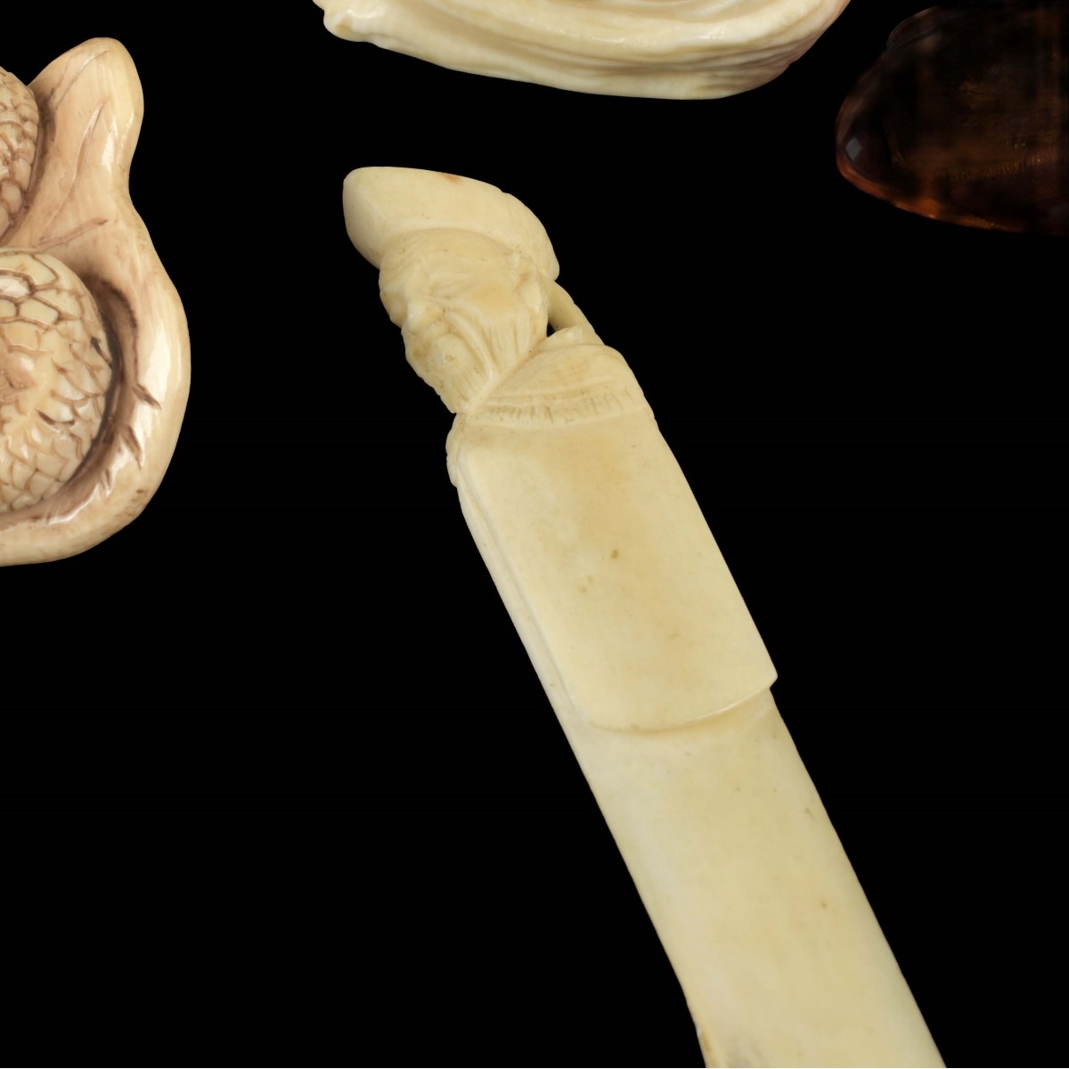 Collection of Japanese Carved Items
